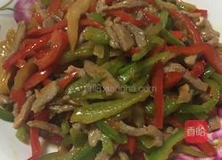 三色炒肉的做法图解5