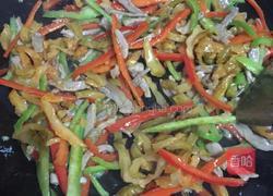 三色炒肉的做法图解4