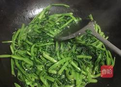 腐乳炒通菜的做法图解5