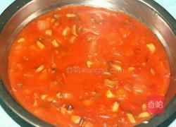 番茄香菇意大利面的做法图解4