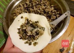 咸菜春笋包子的做法图解12