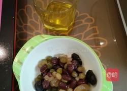 低糖燕麦片炫彩蜜豆土司的做法图解2