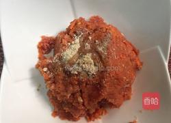 香菇酿肉的做法图解4