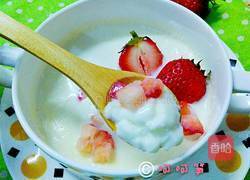 草莓双皮奶的做法图解20