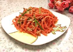 胡萝卜炒肉