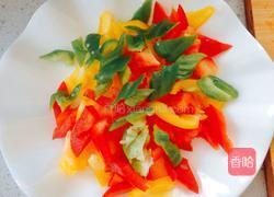 彩椒炒鸡肉片的做法图解6