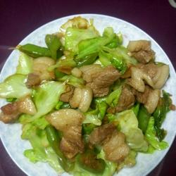 手撕包菜炒肉片的做法[图]