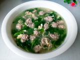 青菜肉圆汤的做法[图]