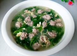 青菜肉圆汤