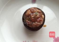 油菜酿香菇的做法图解8