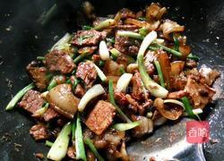 藠头回锅肉的做法图解6