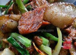 藠头回锅肉的做法图解7