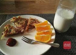 培根土豆丝饼的做法图解5