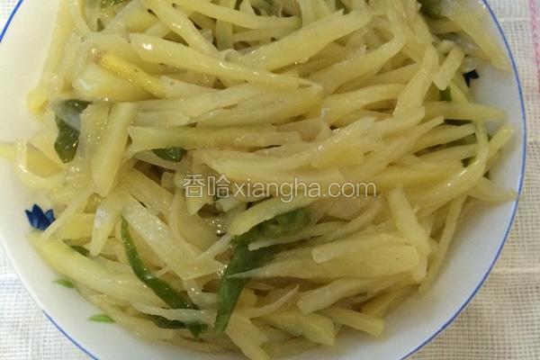 青椒土豆丝