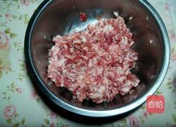 千张糯米猪肉卷的做法图解2