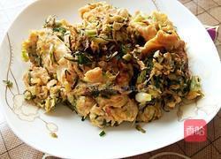 野葱炒鸡蛋的做法图解5