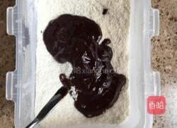 微波炉版——水果黑巧克力布朗尼的做法图解7