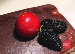 微波炉版——水果黑巧克力布朗尼的做法图解18