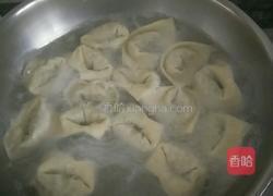 荠菜虾肉大馄饨的做法图解11