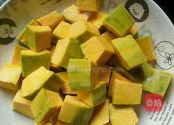 南瓜焖鸭的做法图解2