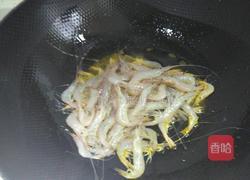 韭菜炒小米虾的做法图解2