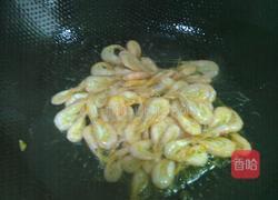 韭菜炒小米虾的做法图解3