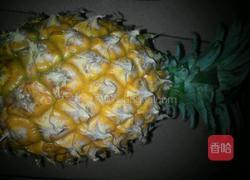风梨炒饭的做法图解1