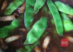 红烧肉土豆烧豆角的做法图解5