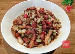 腌菜花炒肉的做法图解10