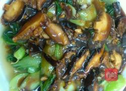 香菇油菜的做法图解4