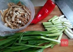 大蒜炒牛肚的做法图解1