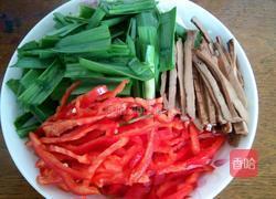 大蒜炒牛肚的做法图解2