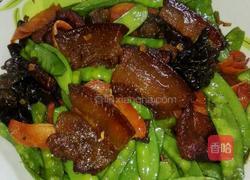 荷兰豆炒肉片的做法图解4