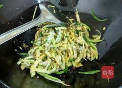 炒饼丝的做法图解6