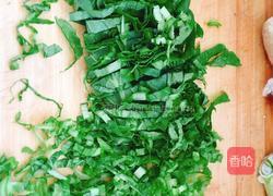 小白菜鸡蛋疙瘩汤的做法图解2