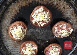 蒜香培根香菇酿的做法图解4