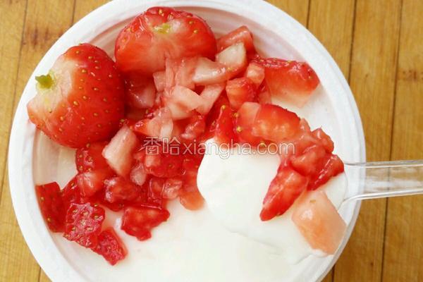 草莓🍓和老酸奶的故事