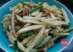 小炒茭白的做法图解4