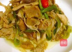 孜然千张肉片的做法图解5