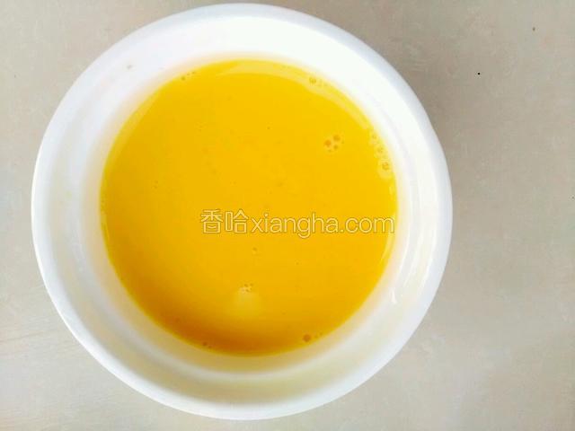 加适量的水。我这是一个鸡蛋，家的水不是很多。