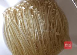 黄花拌金针菇的做法图解2