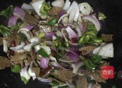 洋葱炒猪肝的做法图解8