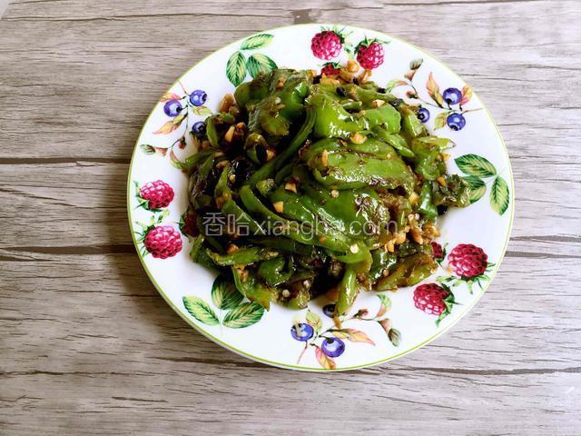 豆豉煸辣椒