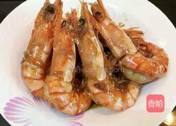 干焖吮指大虾的做法图解8