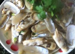 青炒海蛏子
