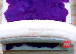 紫薯香蕉吐司卷的做法图解5