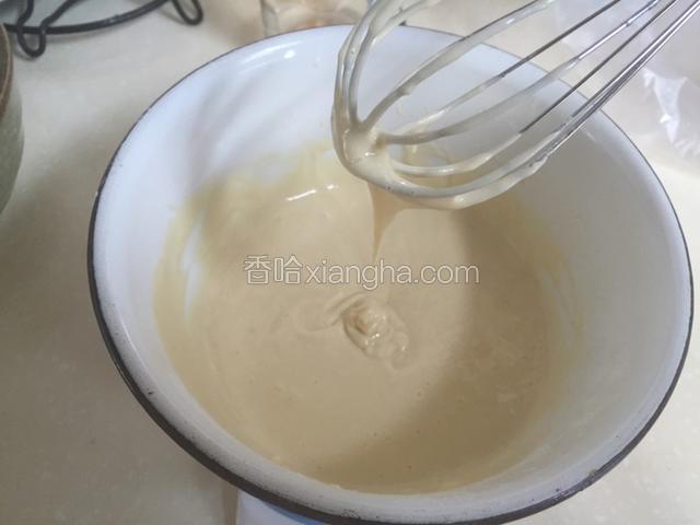 形成光滑流动状态即可，静置1小时，做其他工作。