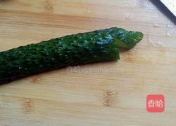 蒜泥黄瓜片的做法图解3