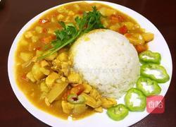 懒人咖喱鸡饭的做法图解9