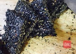 香脆黑芝麻糖的做法图解4
